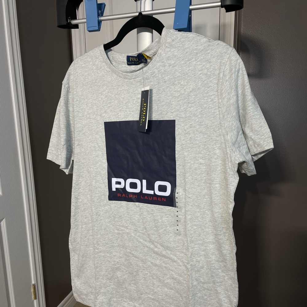 MEN’S Grey Polo  Tee